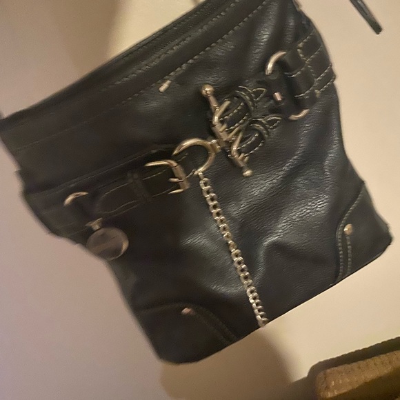 Black leather purse - Picture 5 of 5